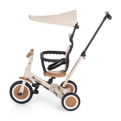 PETITE&MARS - Kids' 5-in-1 TURBO PLUS Tricycle Desert Sand