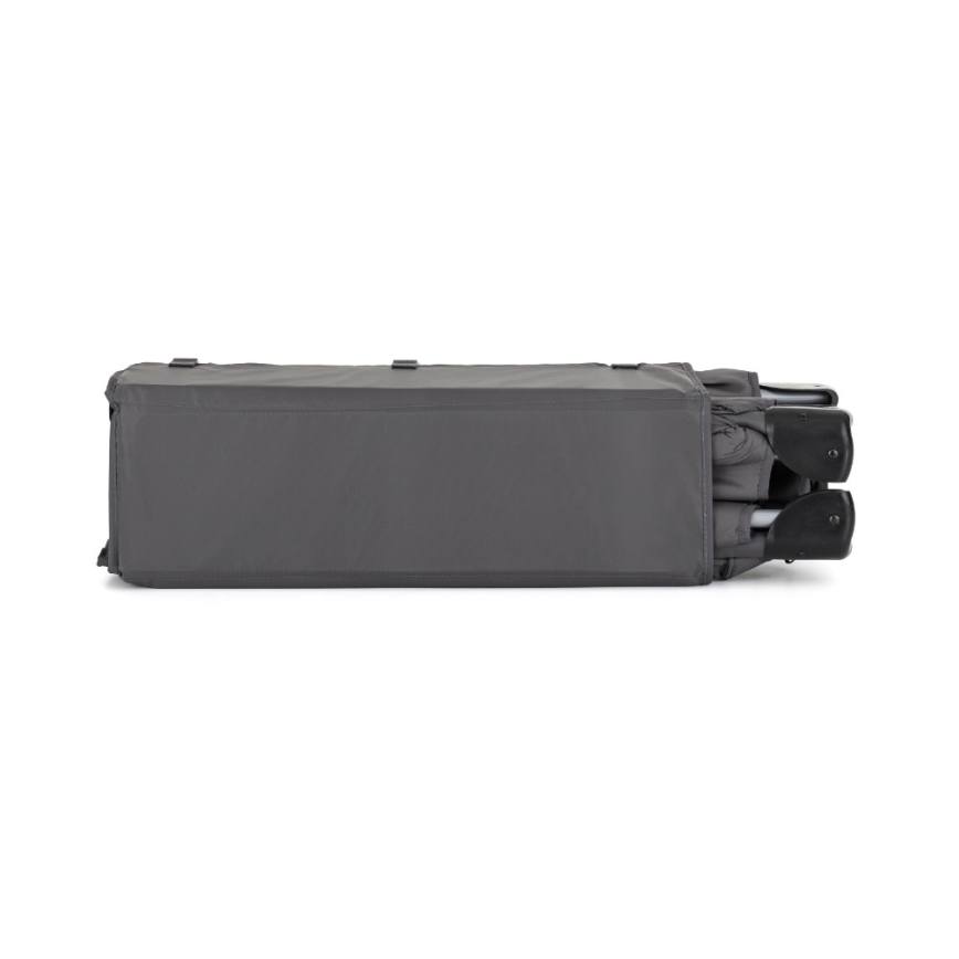 PETITE&MARS - KOOT Lite Travel Cot Dark Grey