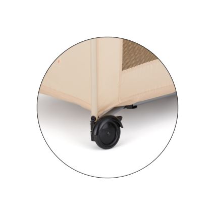 PETITE&MARS - KOOT Travel Cot Tiger Super Hero