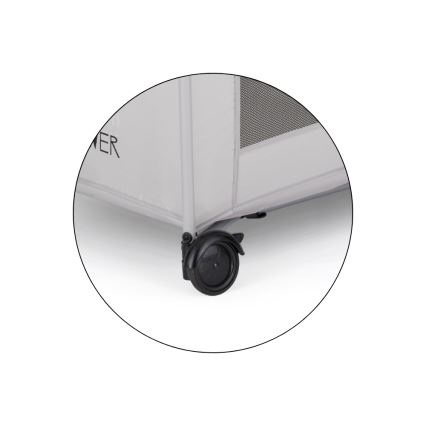 PETITE&MARS - KOOT Travel Cot Zebra Super Power