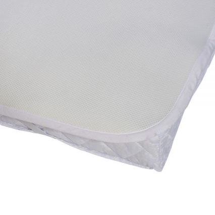 PETITE&MARS - Mattress protector AERODRY 120x60 cm breathable white