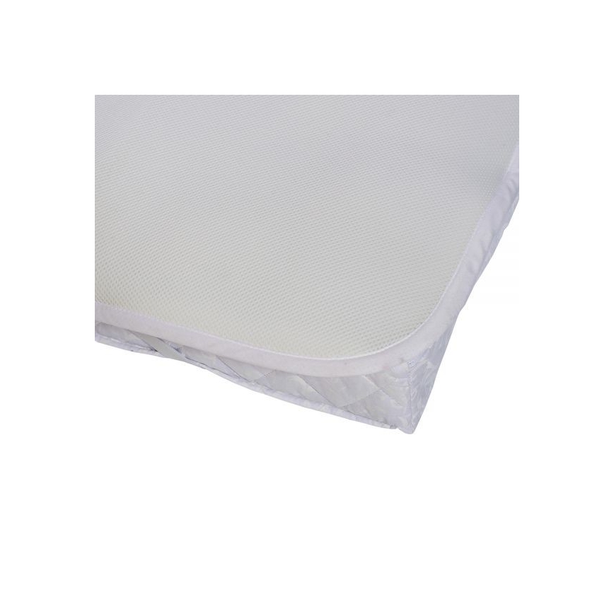 PETITE&MARS - Mattress protector AERODRY 120x60 cm breathable white