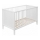 PETITE&MARS - MILA 3-in-1 Baby Cot 120x60 cm White/Beech