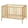 PETITE&MARS - NELA BEECH Baby Cot 120x60 cm, Beech