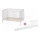 PETITE&MARS - NELA BEECH baby crib with safety rail 120x60 cm white/beech