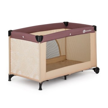PETITE&MARS - NYJA Travel Cot Urban Jungle Sand