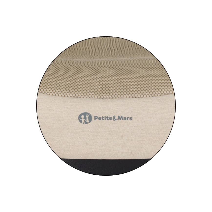 PETITE&MARS - OPTIMUS PRO i-Size Air Car Booster Seat 125-150 cm (22-36 kg) beige