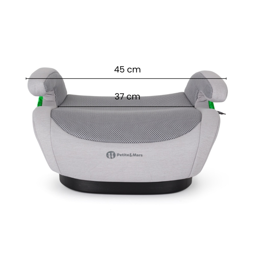PETITE&MARS - OPTIMUS PRO i-Size Air Car Booster Seat 125-150 cm (22-36 kg) beige