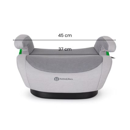 PETITE&MARS - OPTIMUS PRO i-Size Air Car Booster Seat 125-150 cm (22-36 kg) grey