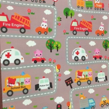 PETITE&MARS - Play mat JOY CITY 150x180 cm