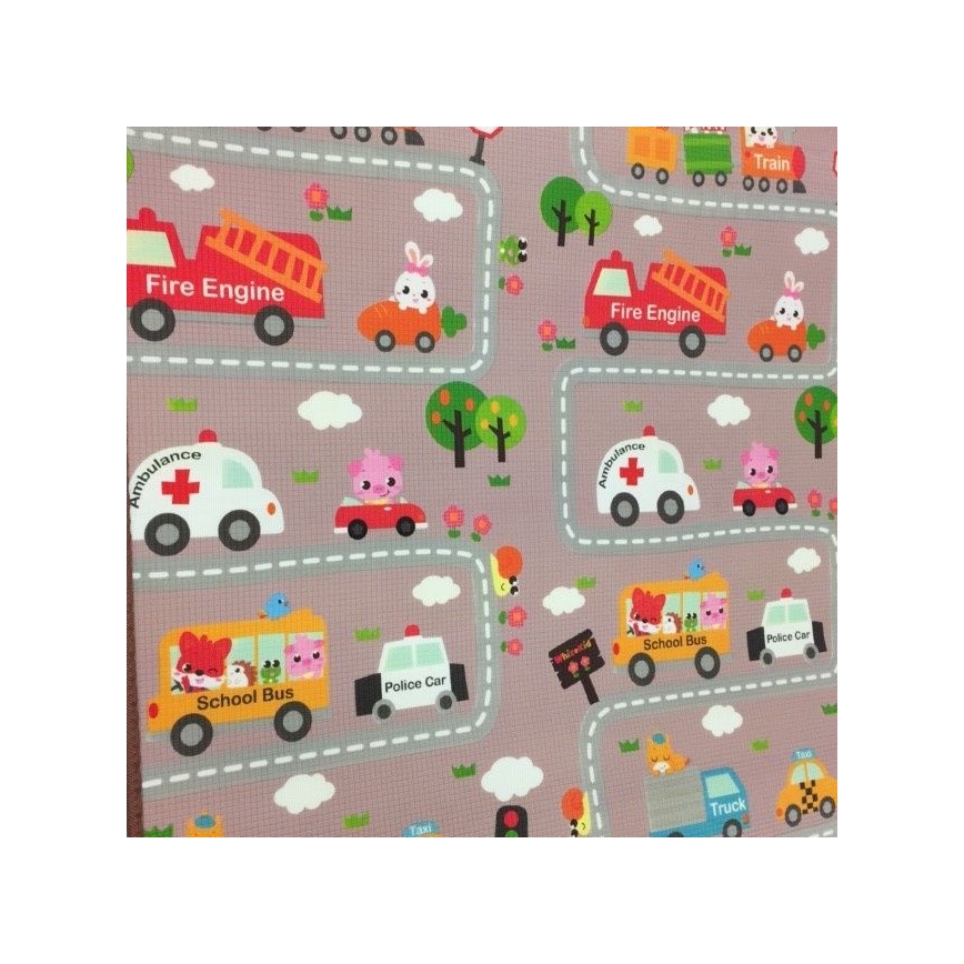 PETITE&MARS - Play mat JOY CITY 150x180 cm