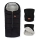 PETITE&MARS - SET Baby footmuff 3in1 JIBOT + hand muffs for a stroller JASIE black