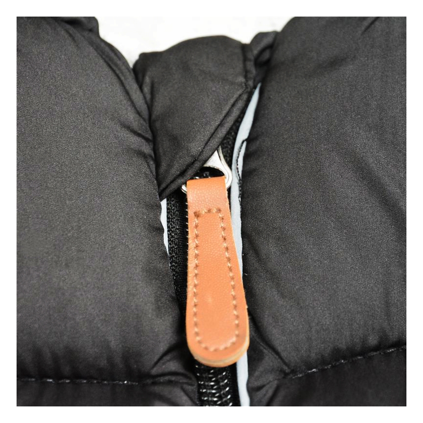 PETITE&MARS - SET Baby footmuff 3in1 JIBOT + hand muffs for a stroller JASIE black