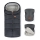 PETITE&MARS - SET Baby footmuff 3in1 JIBOT + hand muffs for a stroller JASIE grey