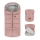 PETITE&MARS - SET Baby footmuff 3in1 JIBOT + hand muffs for a stroller JASIE pink