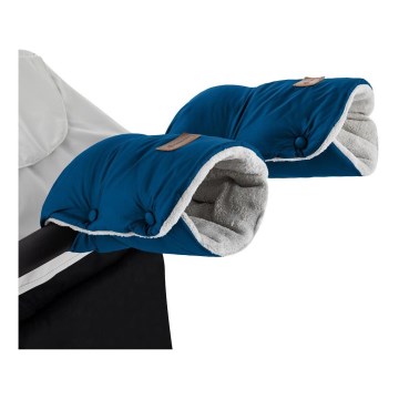 PETITE&MARS - Stroller hand muff JASIE blue