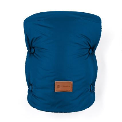 PETITE&MARS - Stroller hand muff JASIE blue