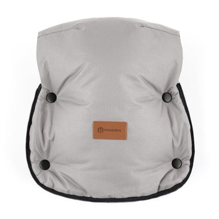 PETITE&MARS - Stroller hand muffs FURRY Champagne Shower