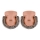 PETITE&MARS - Stroller hand muffs FURRY Pastel Peach