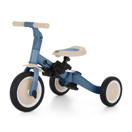 PETITE&MARS - TURBO PLUS 5-in-1 Children's Tricycle, Ocean Blue