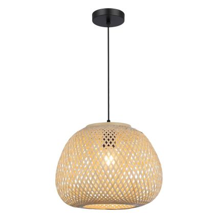 PETRA Cable Pendant Lamp 1xE27/15W/230V, Bamboo