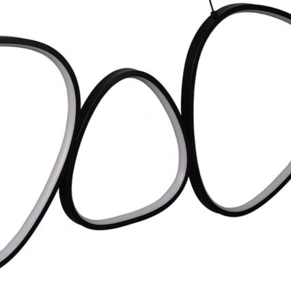 PETRA LED cable-suspended pendant LED/48W/230V 4000K black