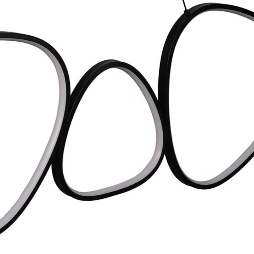 PETRA LED cable-suspended pendant LED/48W/230V 4000K black