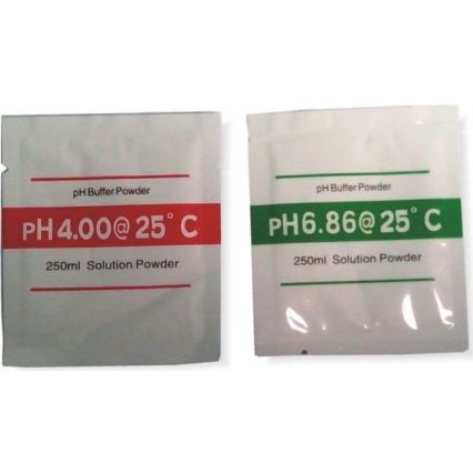 pH meter with calibration solution PH-2011 4xLR44