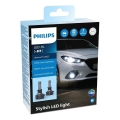 Philips 11258U3022X2 - SET 2xLED Car bulb Ultinon Pro3022 H1 P14,5s/20W/12/24V 6000K