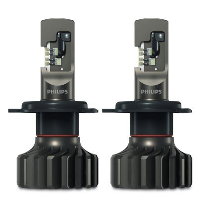 Philips 11342U91X2 -SET 2x LED Car bulb Ultinon 9100 H4 P43t-38/13,2W/12/24V 5800K