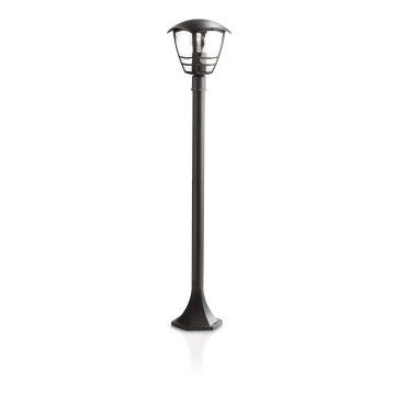 Philips 15383/30/16 - Outdoor lamp MYGARDEN CREEK 1xE27/60W/230V black