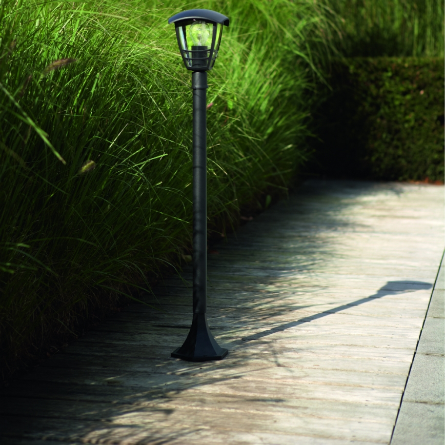 Philips 15383/30/16 - Outdoor lamp MYGARDEN CREEK 1xE27/60W/230V black