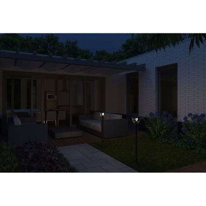 Philips 15383/30/16 - Outdoor lamp MYGARDEN CREEK 1xE27/60W/230V black
