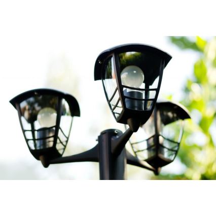 Philips 15385/30/16 - Outdoor lamp MYGARDEN CREEK 3xE27/60W/230V IP44