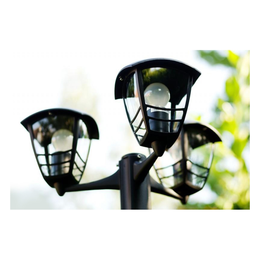 Philips 15385/30/16 - Outdoor lamp MYGARDEN CREEK 3xE27/60W/230V IP44