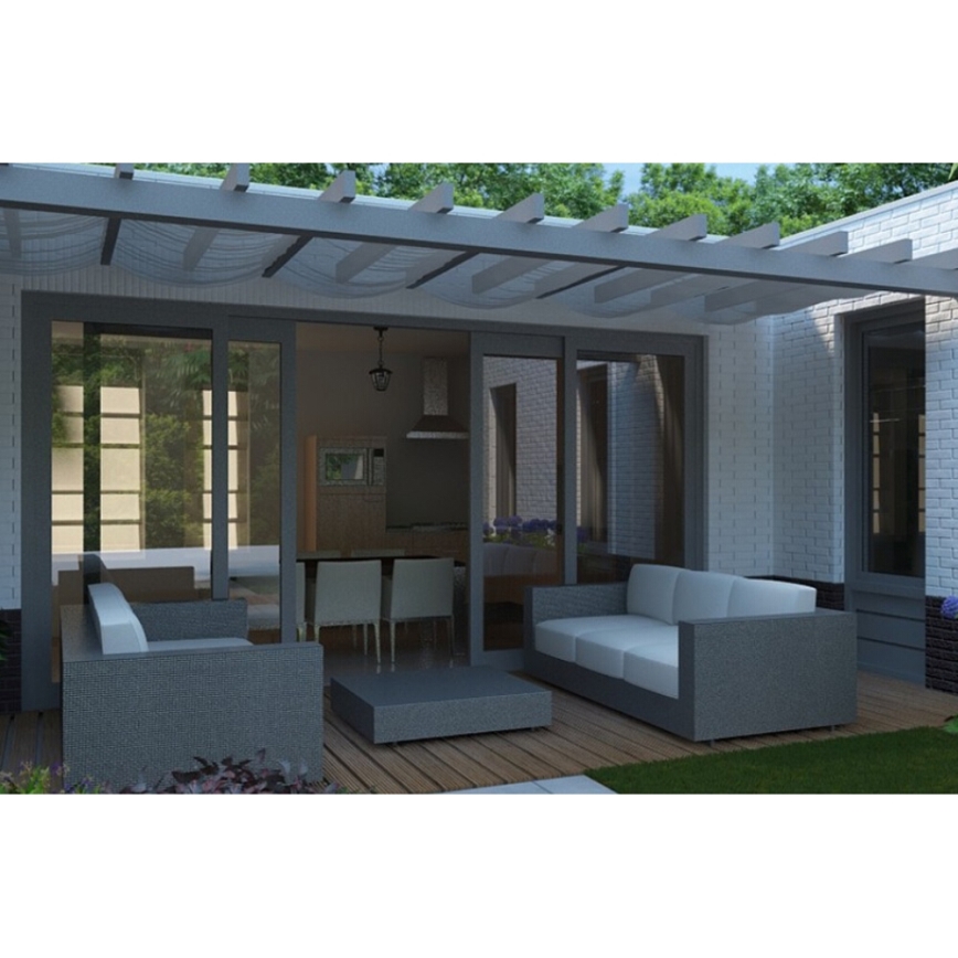 Philips - Outdoor pendant chandelier 1xE27/60W/230V black IP44