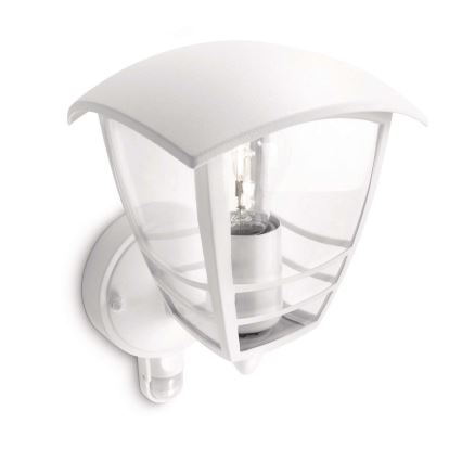 Philips - Outdoor wall light with a sensor 1xE27/60W IP44