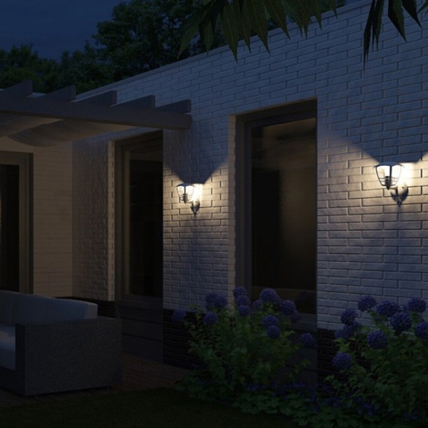 Philips - Outdoor wall light with a sensor 1xE27/60W IP44