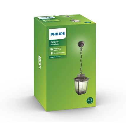 Philips 15406/86/PN - Outdoor chandelier HEDGE 1xE27/60W/230V IP44