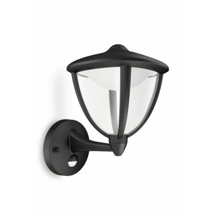 Philips - LED Outdoor wall light with a sensor 1xLED/4,5W/230V IP44