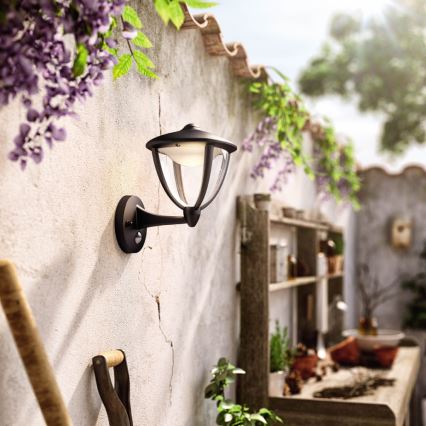 Philips - LED Outdoor wall light with a sensor 1xLED/4,5W/230V IP44