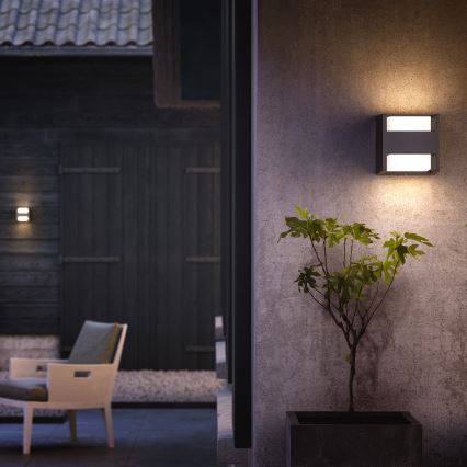 Philips - LED Outdoor wall light LED/4,5W/230V 2700K IP44