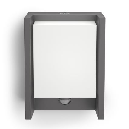Philips - LED Outdoor wall light with a sensor LED/6W 2700K IP44