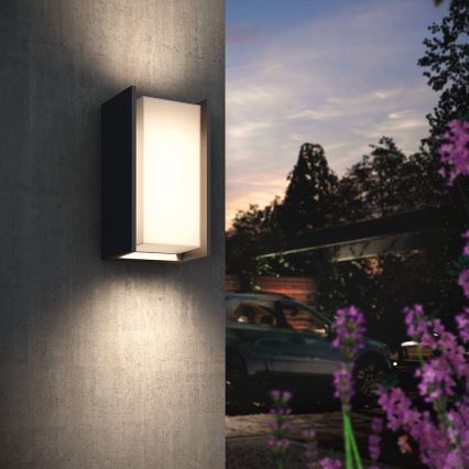 Philips 16472/93/P0 - LED Dimmable outdoor wall light HUE TURACO 1xE27/9,5W/230V