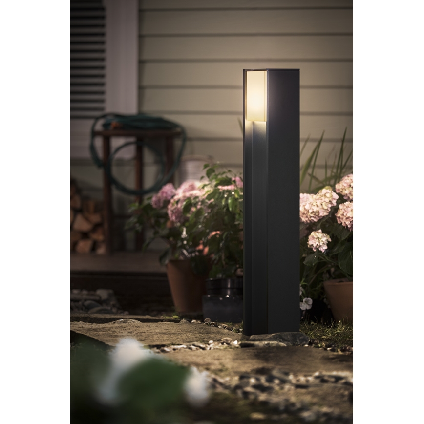 Philips 16474/93/P0 - LED Dimming outdoor lamp HUE TURACO 1xE27/9,5W/230V