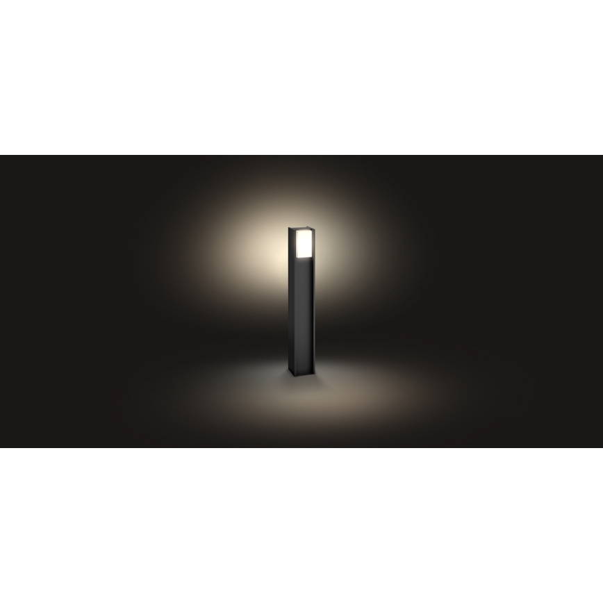 Philips - LED Dimmable outdoor lamp Hue TURACO 1xE27/9,5W/230V IP44