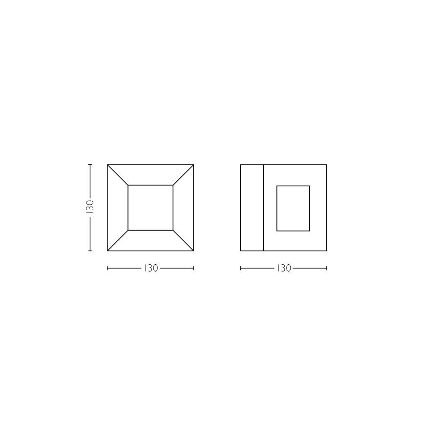 Philips - LED outdoor wall light LED/8W IP44