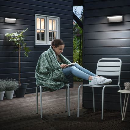Philips - LED Outdoor wall light 2xLED/4,5W/230V 4000K IP44
