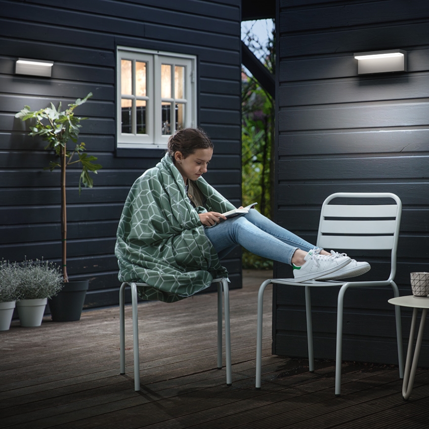 Philips - LED Outdoor wall light 2xLED/4,5W/230V 4000K IP44