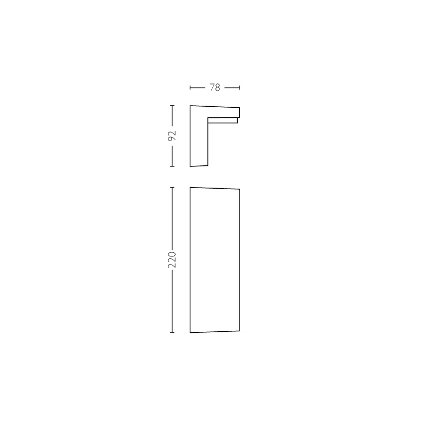 Philips - LED Outdoor wall light 2xLED/4,5W/230V 4000K IP44
